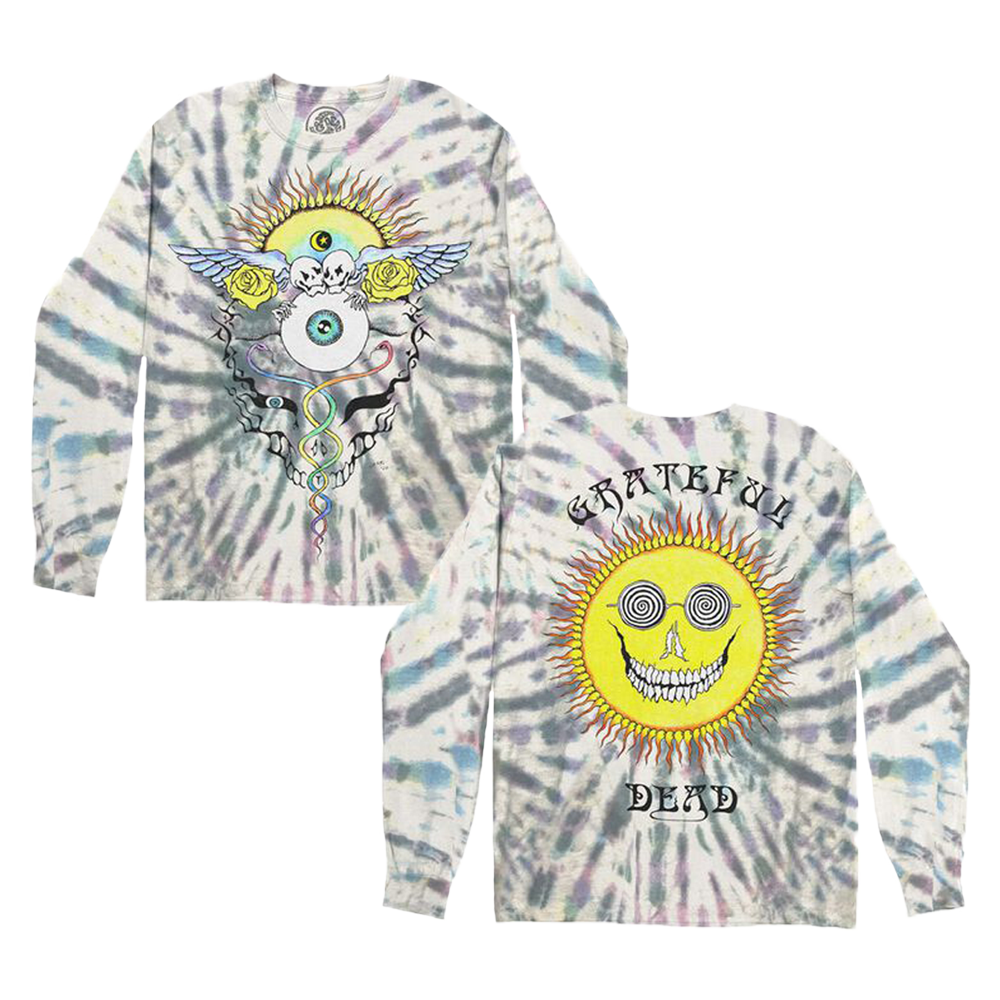 Rainbow Spiral Long Sleeve Tee | Grateful Dead Official Store